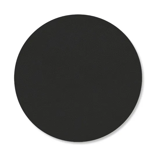 Nupo glasunderlägg circle - Black ink - LIND DNA