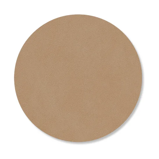 Nupo glasunderlägg circle, Nougat LIND DNA