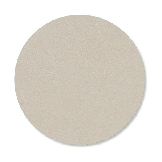 Nupo glasunderlägg circle, Oyster white LIND DNA