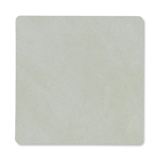 Nupo glasunderlägg square - metallic (stengrå) - LIND DNA