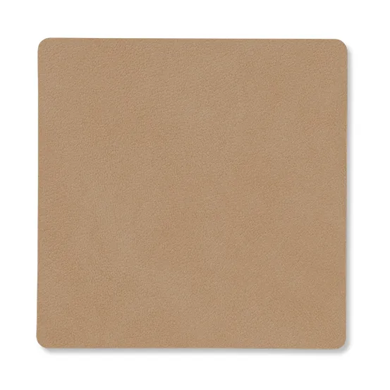 Nupo glasunderlägg square - Nougat - LIND DNA