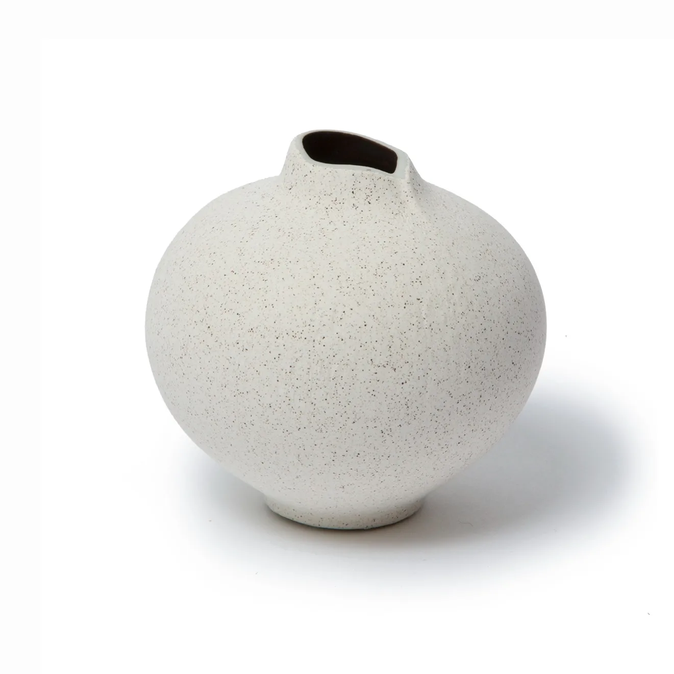 Line vas, Sand white, medium Lindform