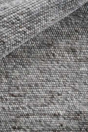 Agner ullmatta - Grey, 170x240 cm - Linie Design