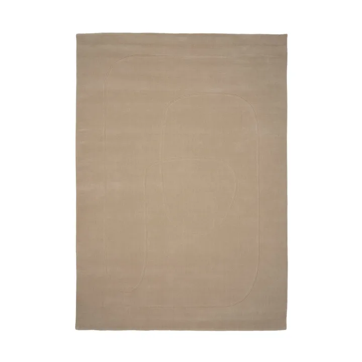 Cursive Expanse matta - Beige, 140x200 cm - Linie Design