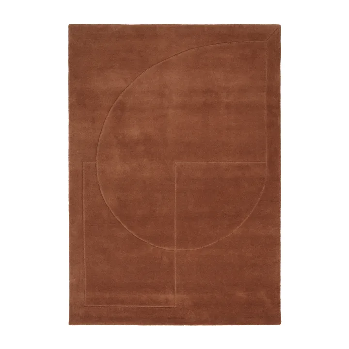 Lineal Poem ullmatta - Amber, 170x240 cm - Linie Design