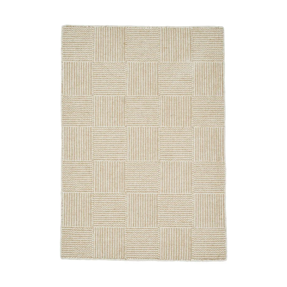 Linie Design Chess matta, White, 250x350 cm Linie Design