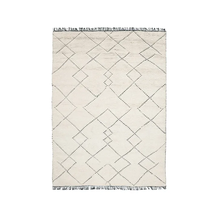 Torun matta - black, 140x200 cm - Linie Design