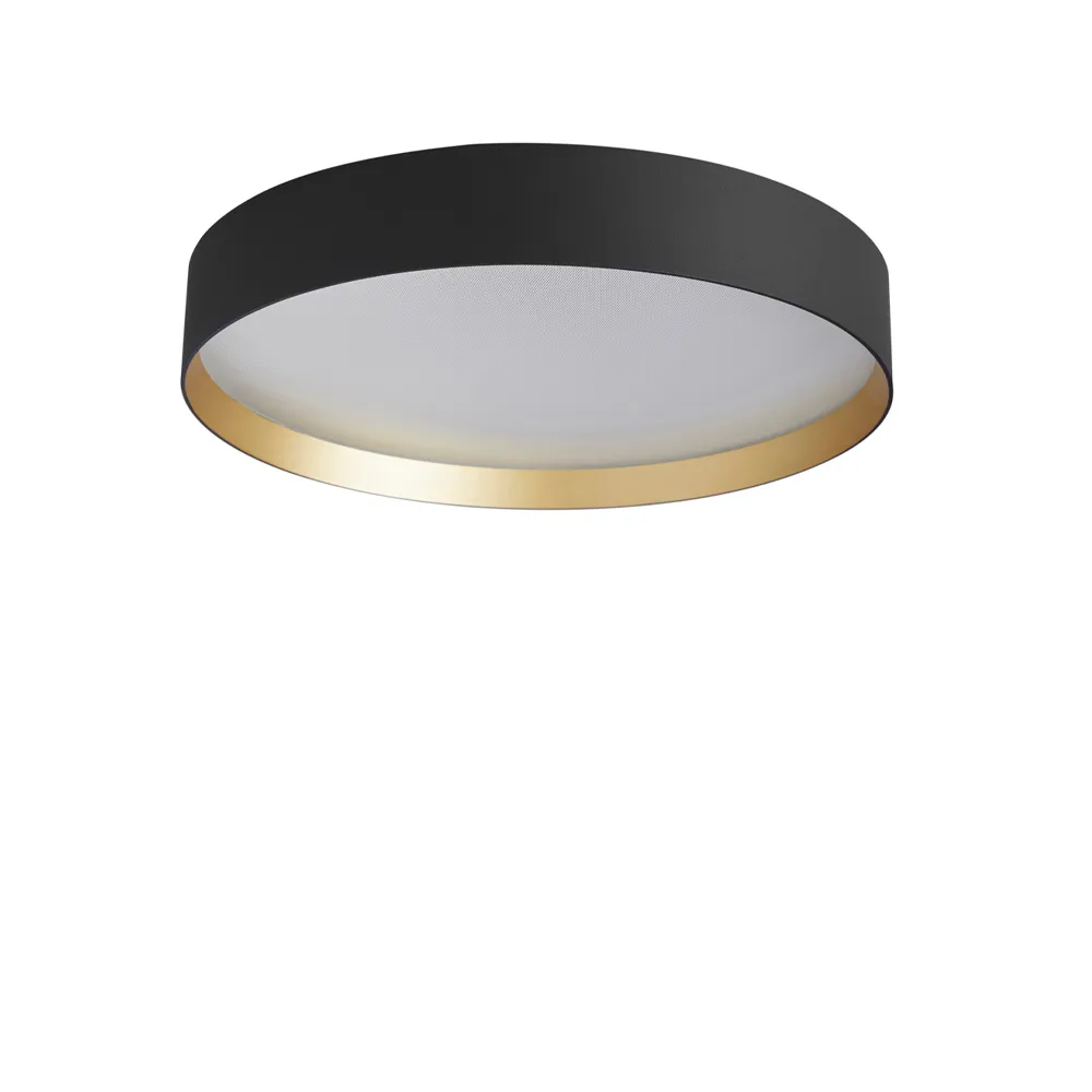 Lucia 45 plafond, Svart-guld Loom Design