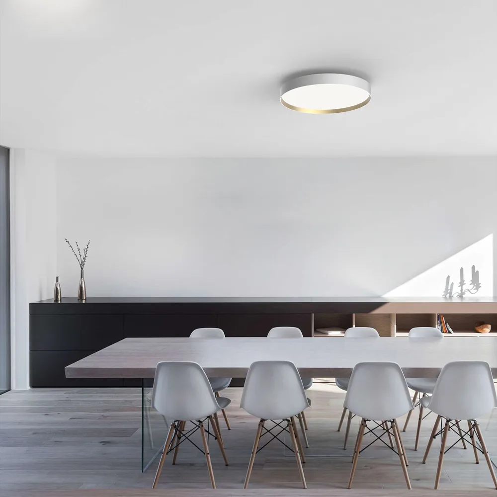 Lucia 60 plafond, Vit-guld Loom Design