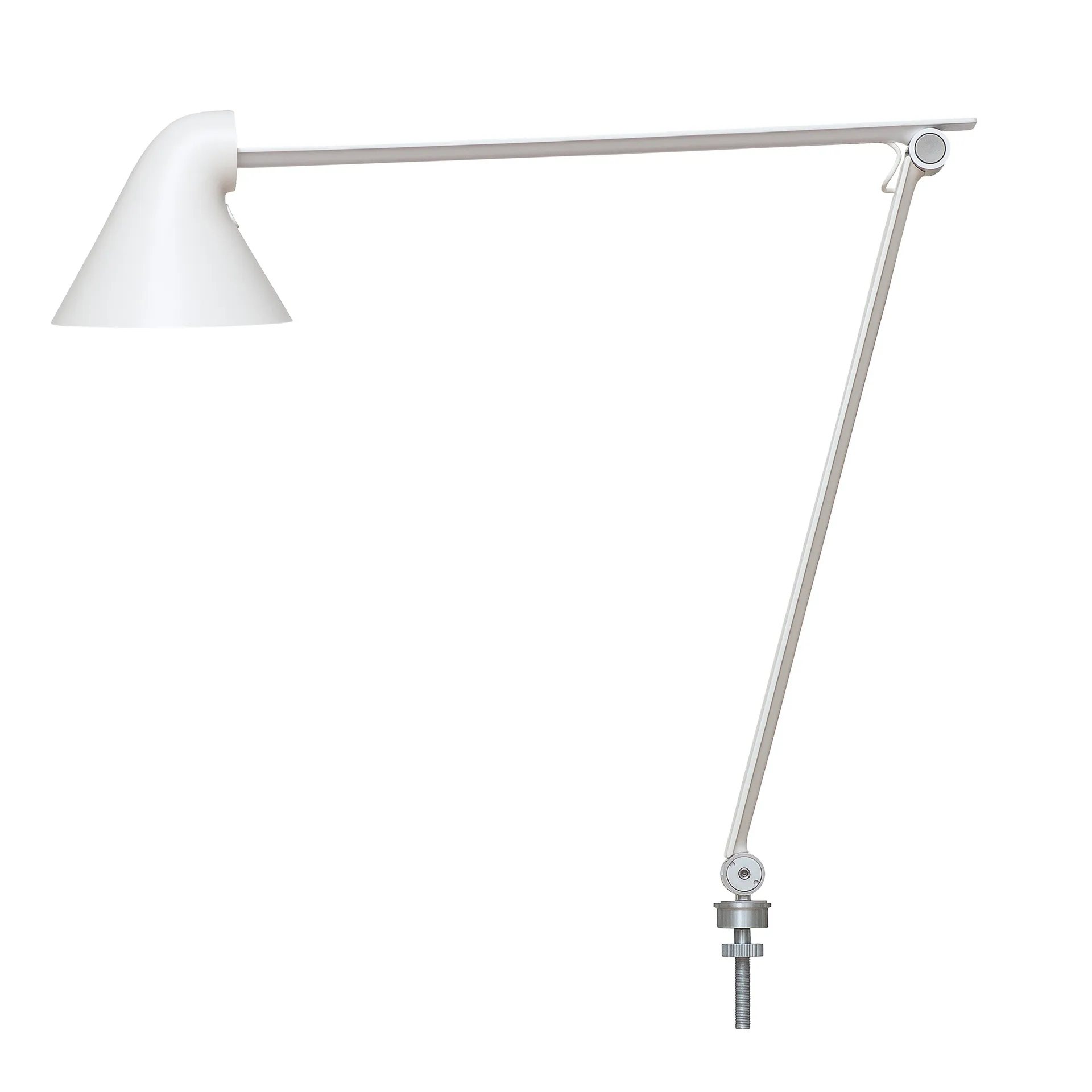 NJP bordslampa stift Ø10 mm, Vit Louis Poulsen