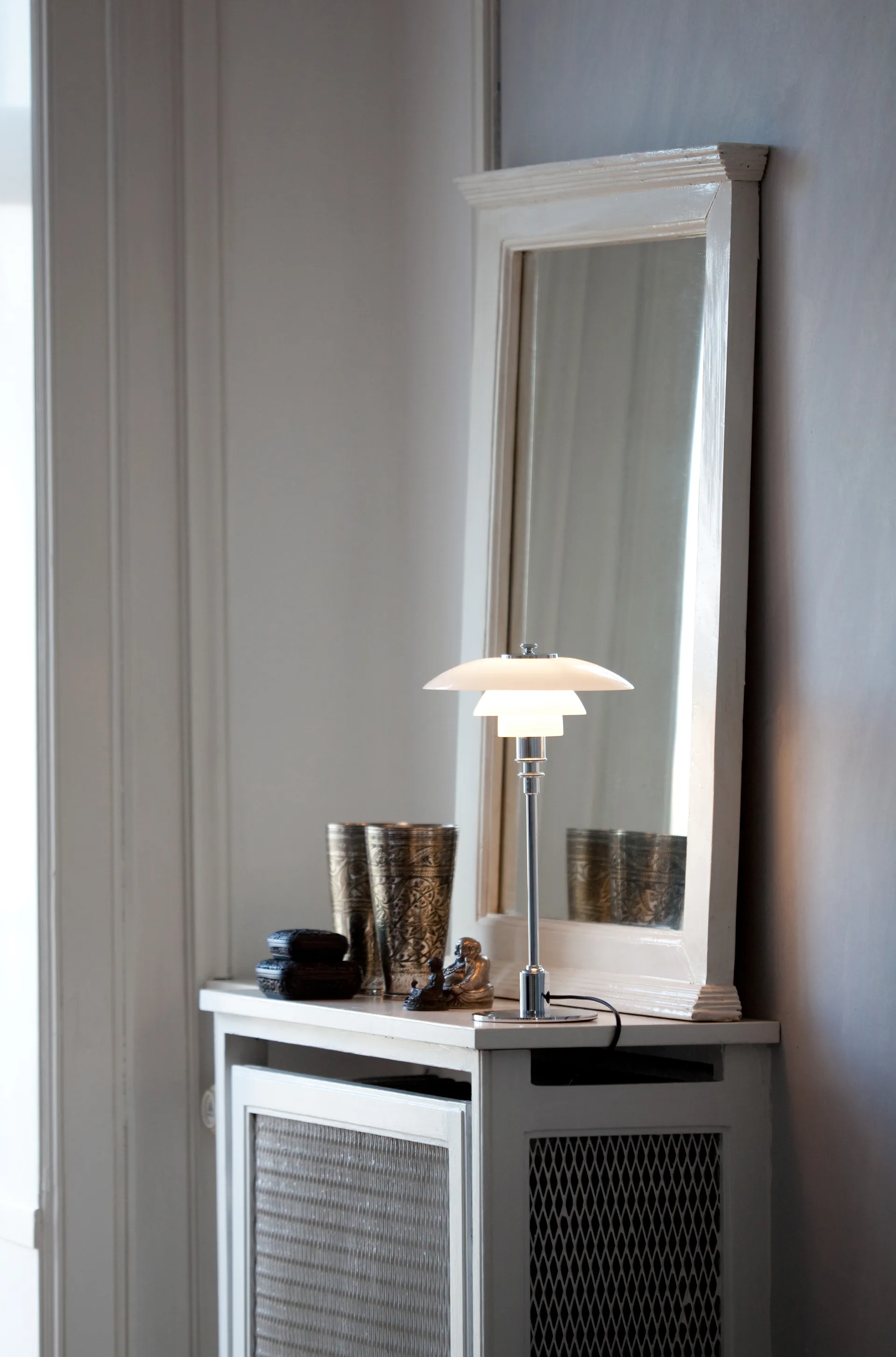 PH 2/1 bordslampa, Krom Louis Poulsen