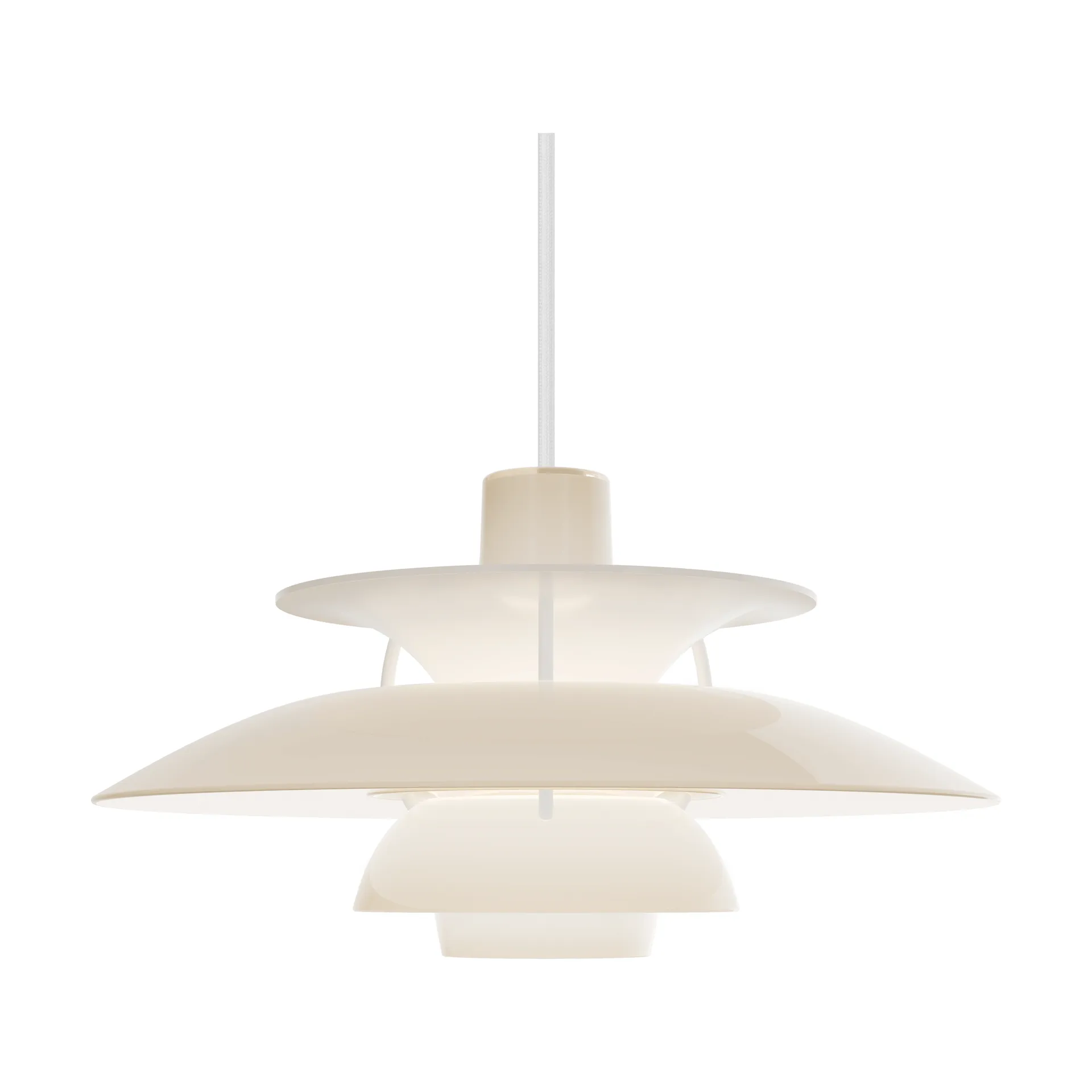 PH 5 pendel, Ø320, Opal beige Louis Poulsen