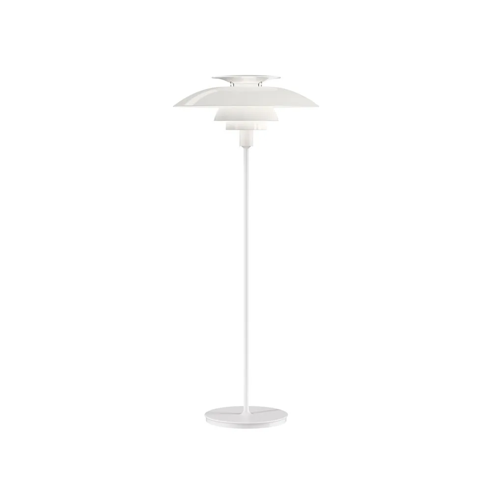 PH 80 golvlampa, Vit, vit opal akryl Louis Poulsen