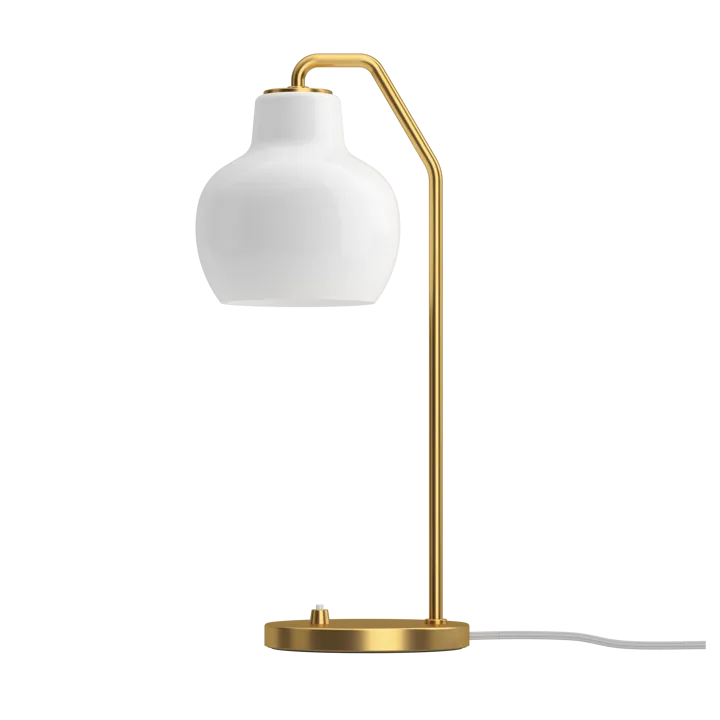 VL Ring Crown bordslampa Ø15 cm - Mässing-opalglas - Louis Poulsen