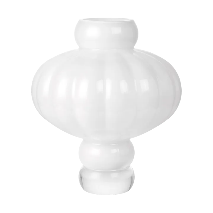 Balloon vas 40 cm - Opal White - Louise Roe