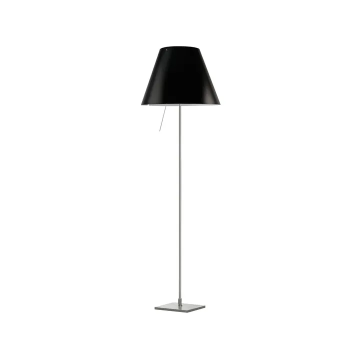 Costanza D13 t.i.f. golvlampa - liquorice - Luceplan
