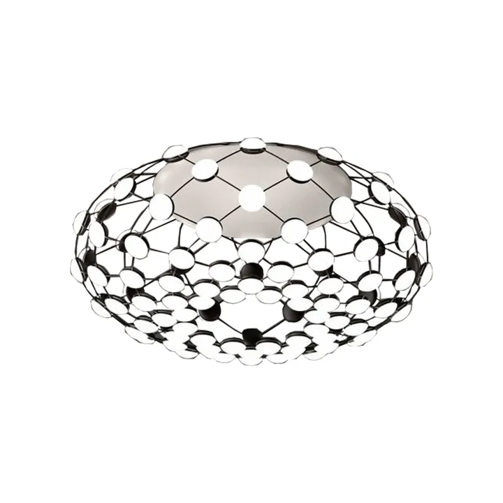 Mesh plafond - svart - Luceplan