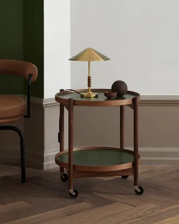 Governor 250 bordslampa - Brass-walnut - LYFA