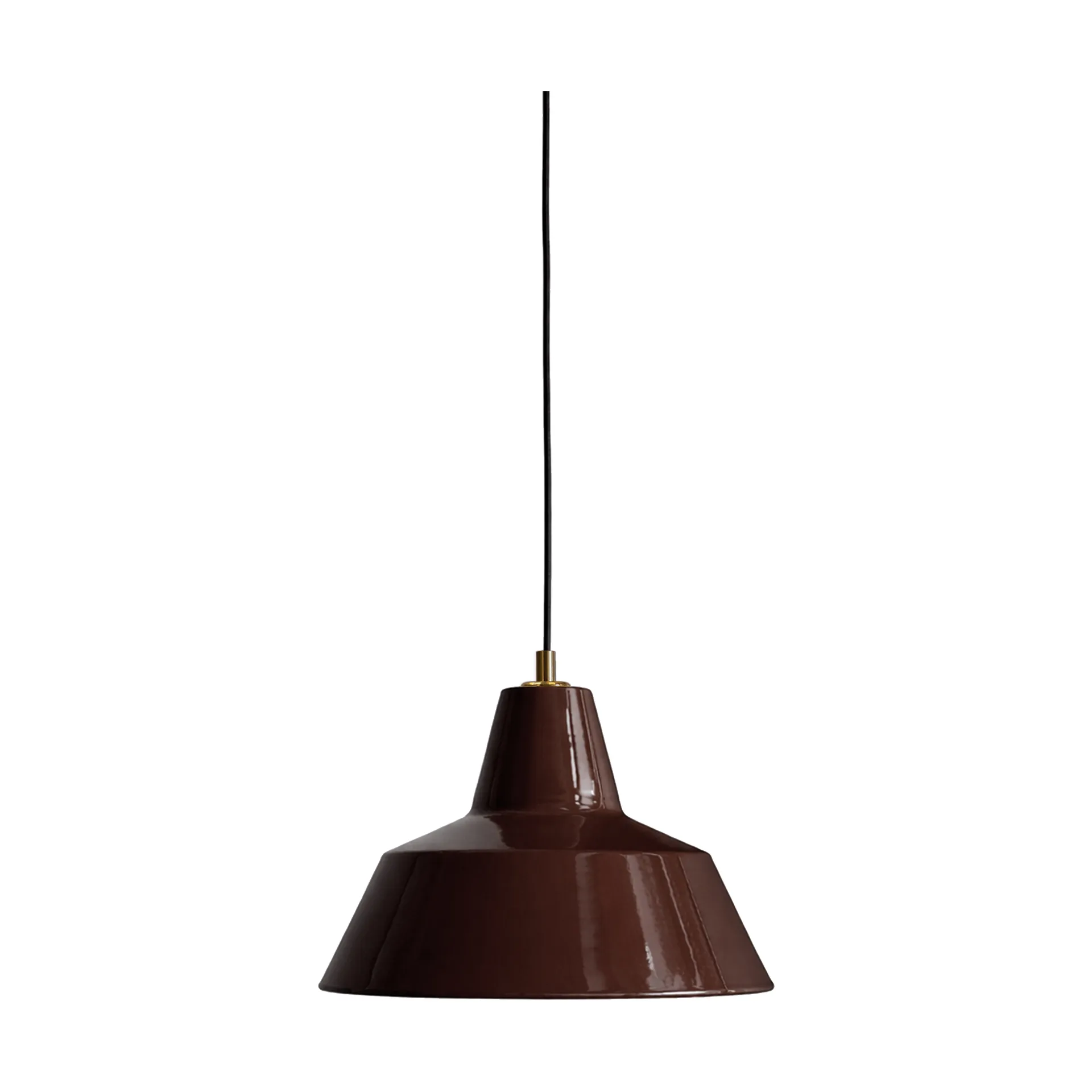 Workshop W3 pendel 75 anniversary edition, Chocolate brown Made By Hand