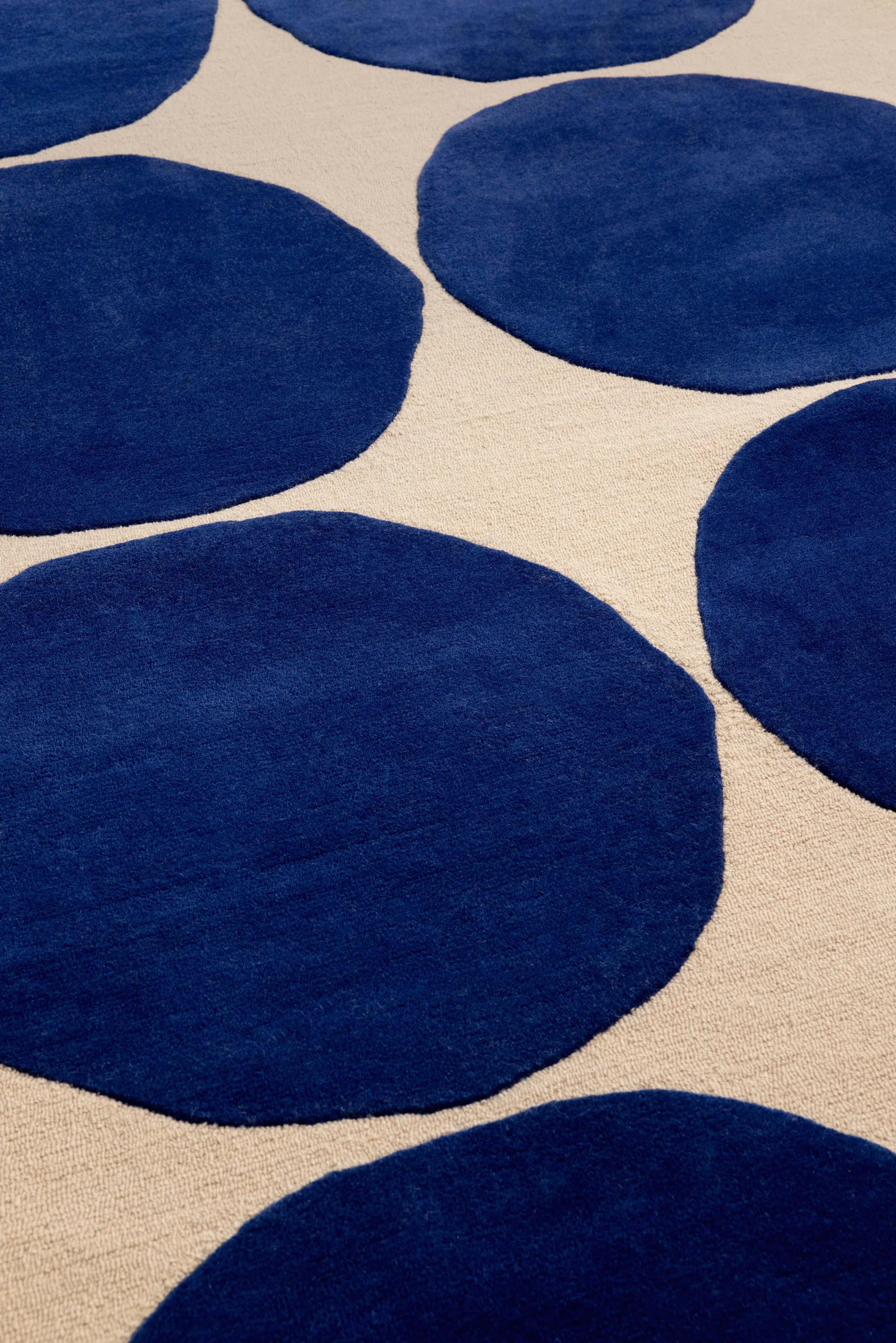 Isot Kivet ullmatta, Blue, 200x280 cm Marimekko
