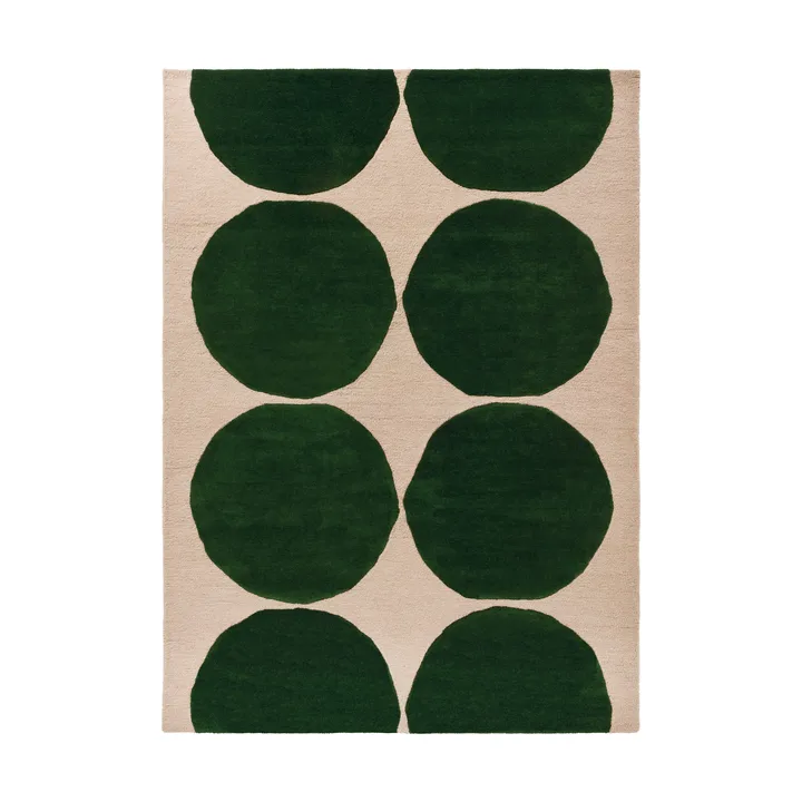 Isot Kivet ullmatta - Green, 140x200 cm - Marimekko