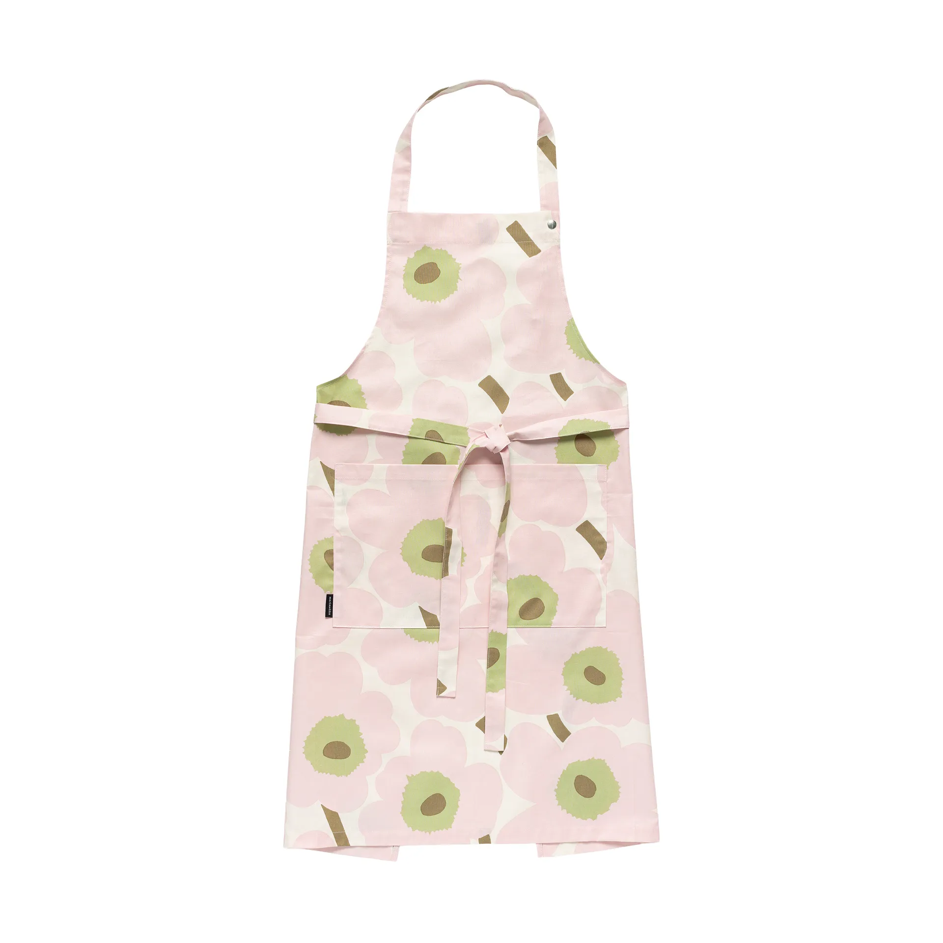 Pieni Unikko förkläde, Off white-pink-pear-sand Marimekko