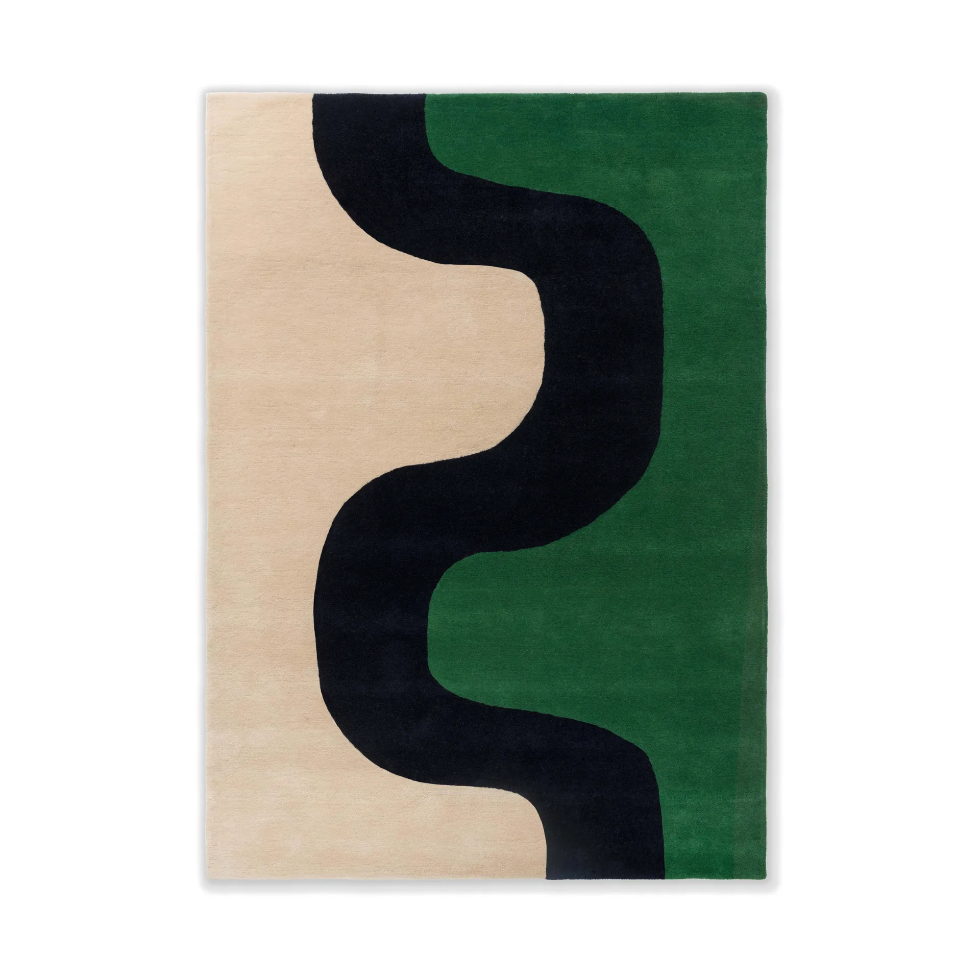 Seireeni ullmatta, Green, 250x350 cm Marimekko