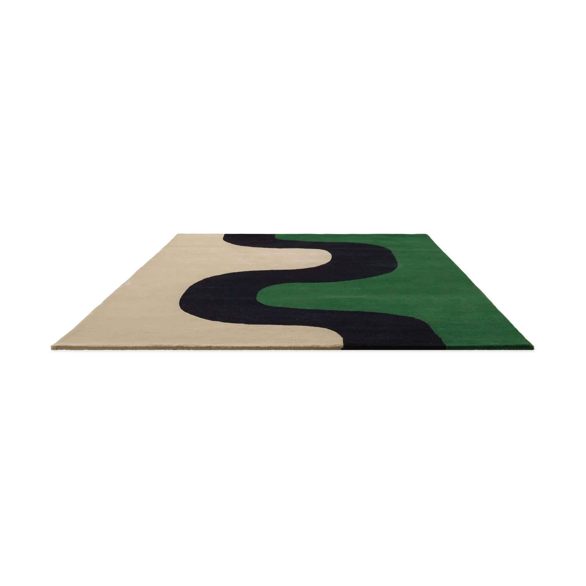 Seireeni ullmatta, Green, 250x350 cm Marimekko