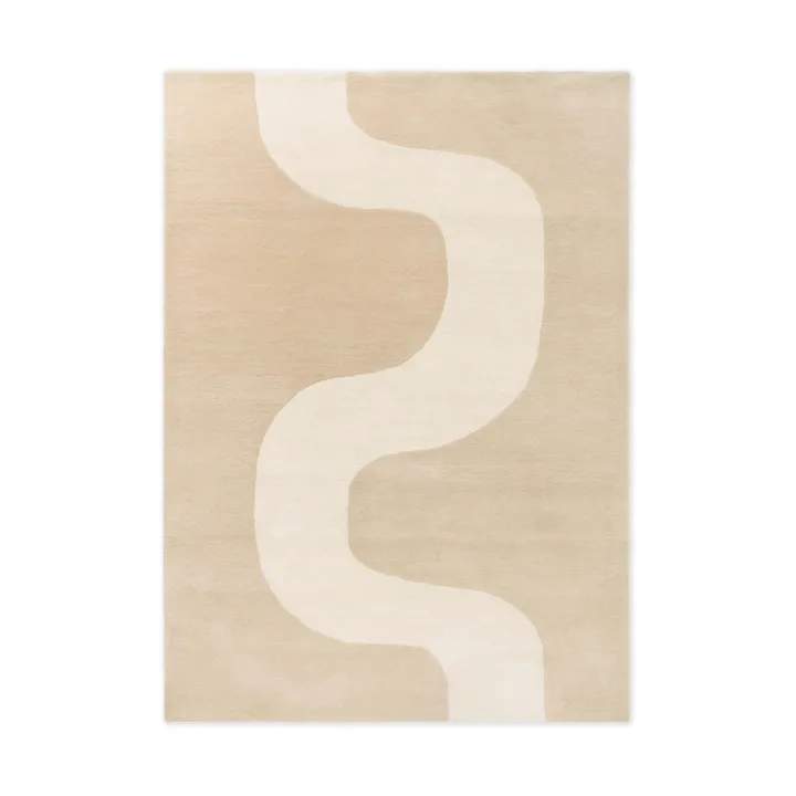 Seireeni ullmatta - Warm Beige, 250x350 cm - Marimekko