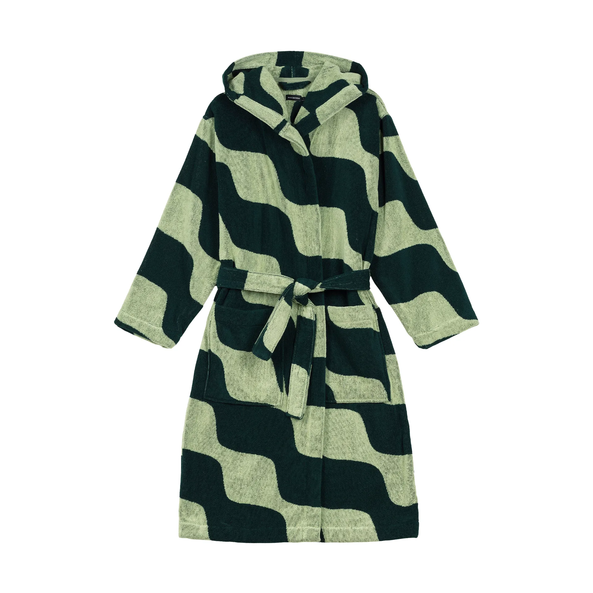 Taifuuni badrock bomull, Pear-dark green, M Marimekko