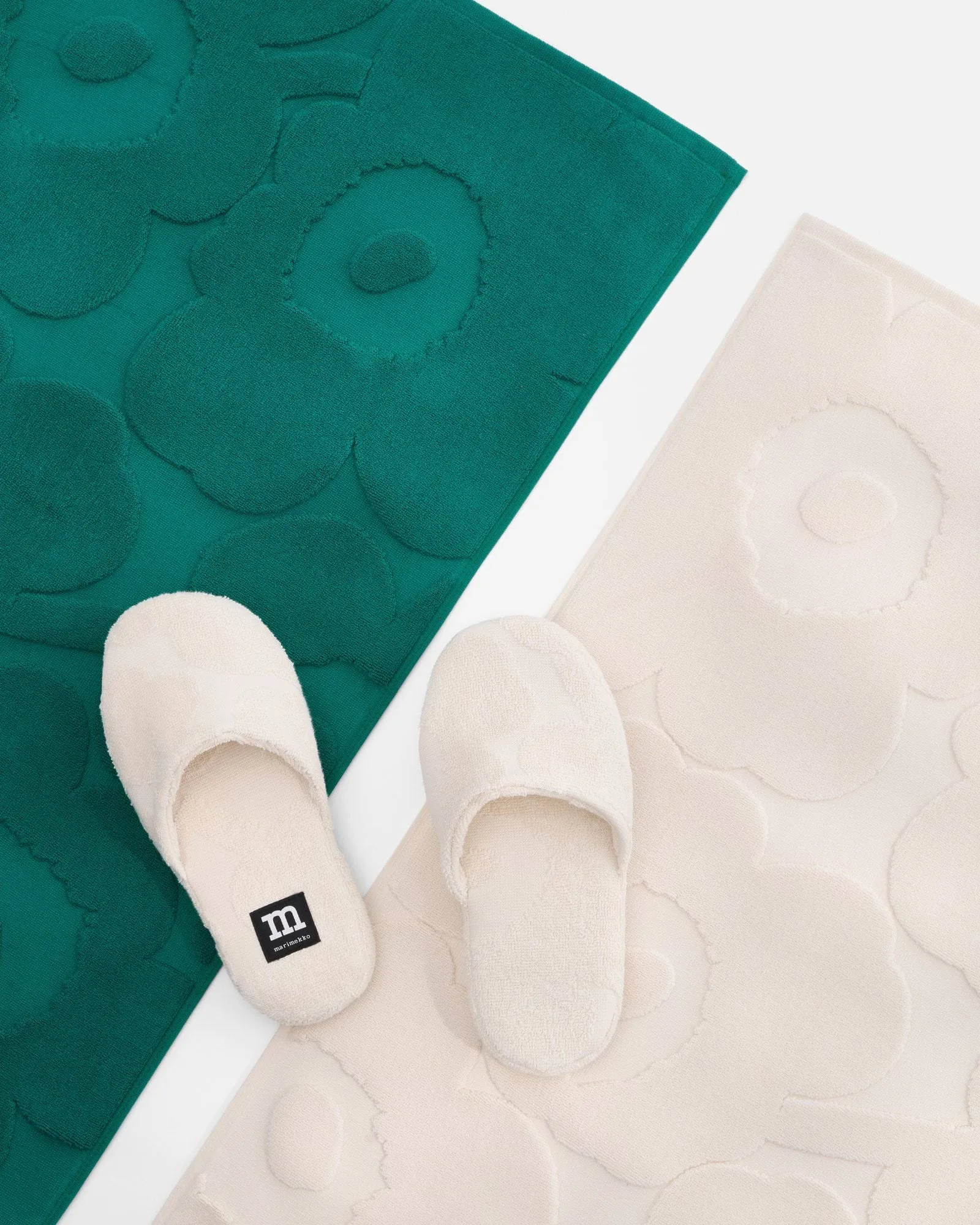 Unikko badrumsmatta, Off white Marimekko