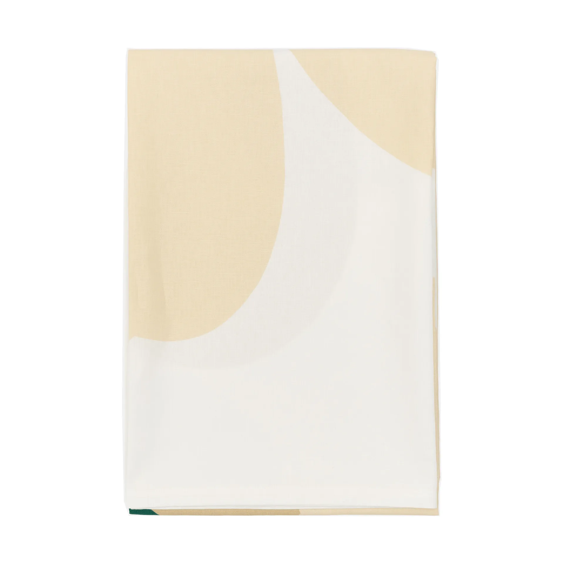 Unikko bordsduk, White-hay-sand-emerald Marimekko
