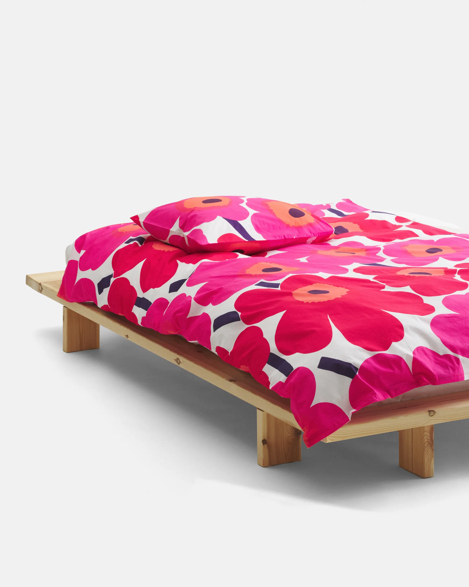 Unikko örngott 50x60 cm, Röd Marimekko