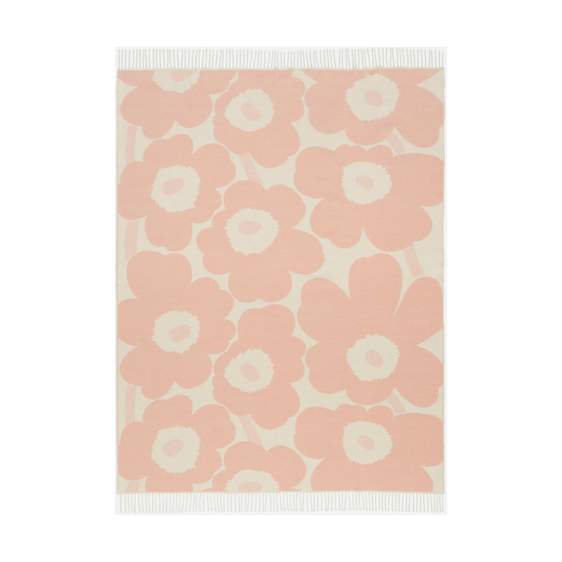 Unikko pläd 130x180 cm, Pink Marimekko