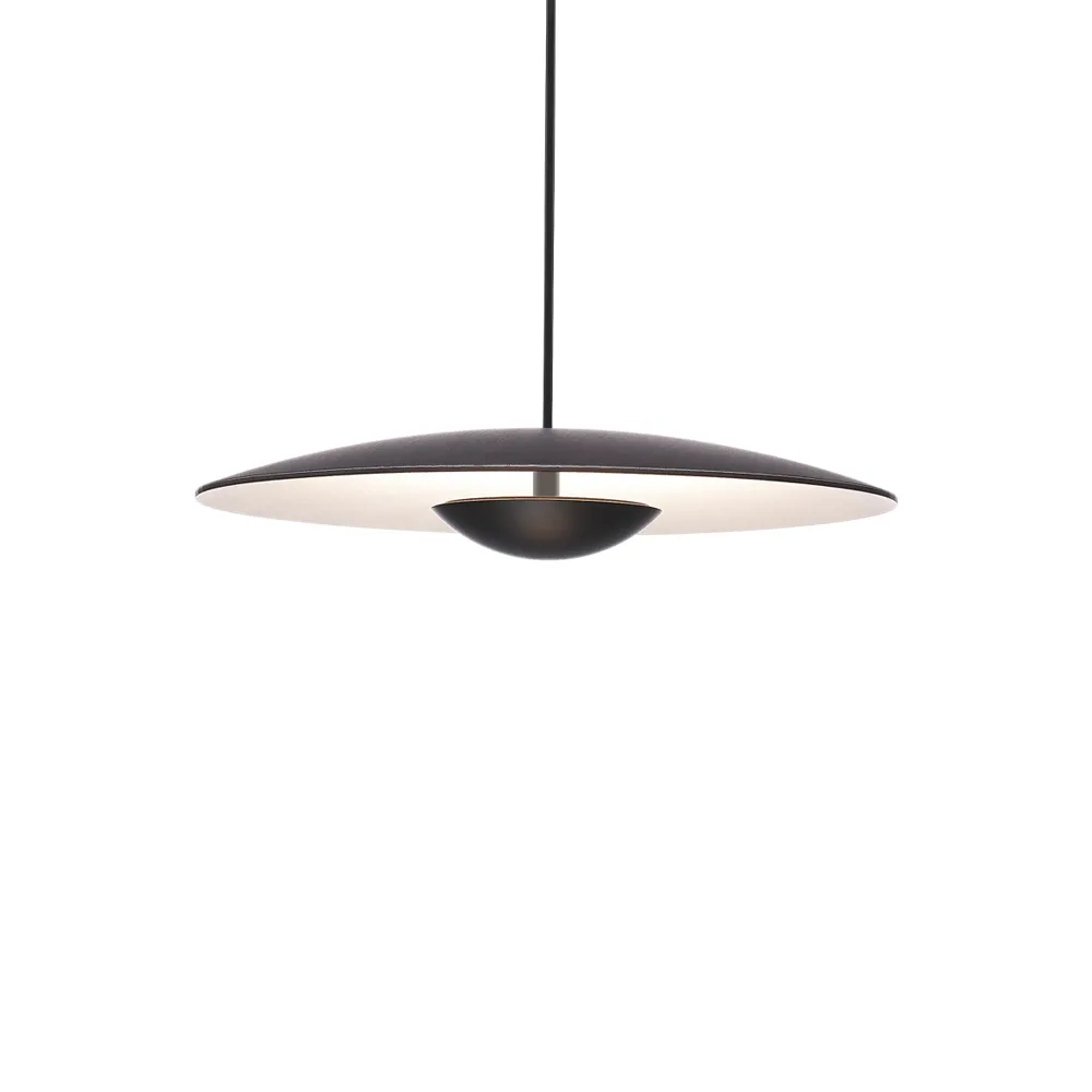 Ginger 42 pendel, wenge, svart upphänge Marset