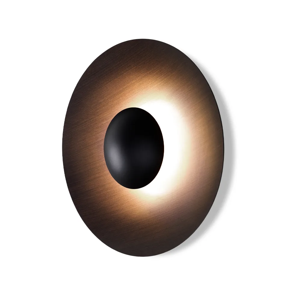 Ginger 60 C vägglampa, wenge Marset