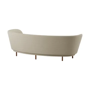 Dandy 3-sits soffa - Walnut-Ecriture 240 - Massproductions