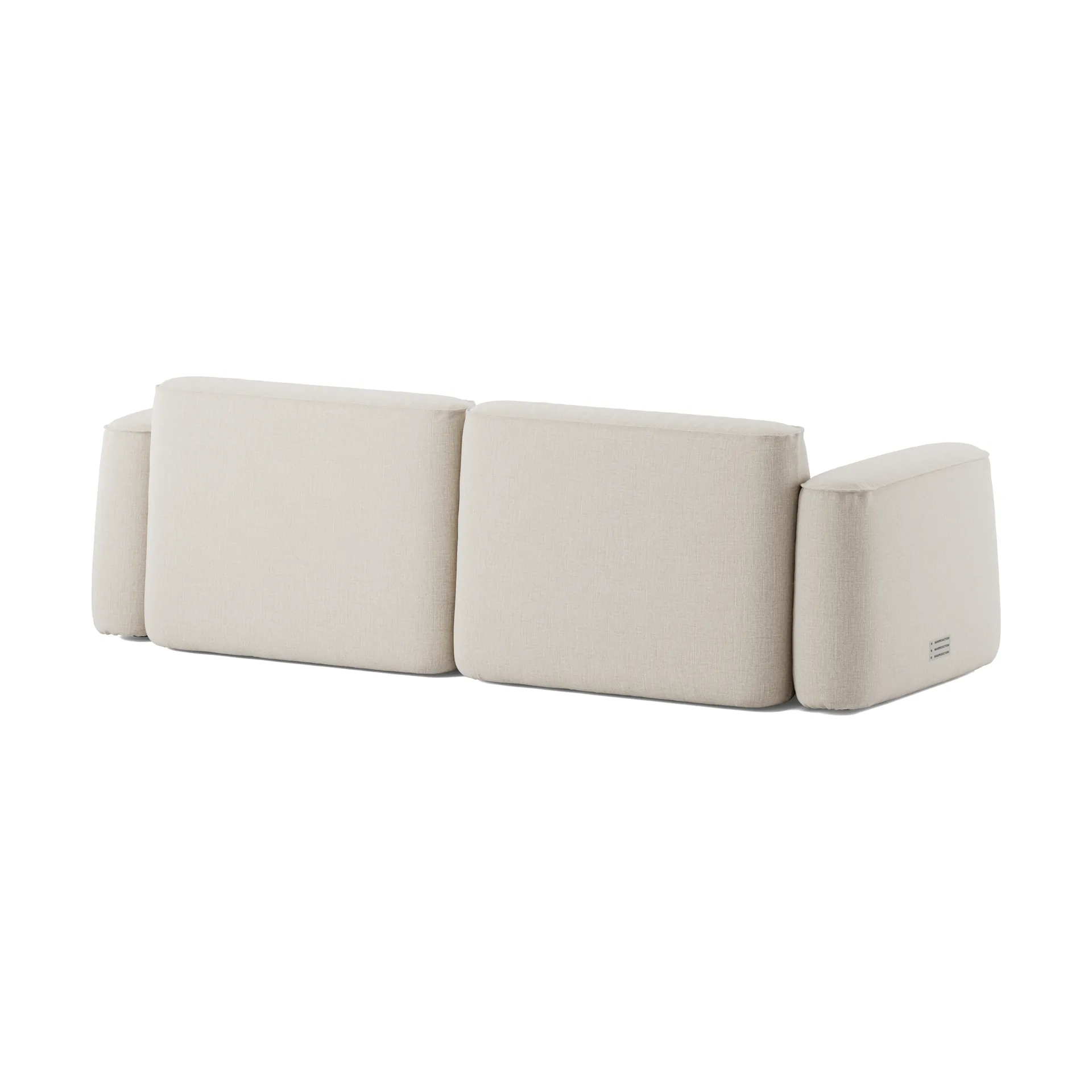 Patch 2,5-sits soffa, Linara 05 Porridge Massproductions