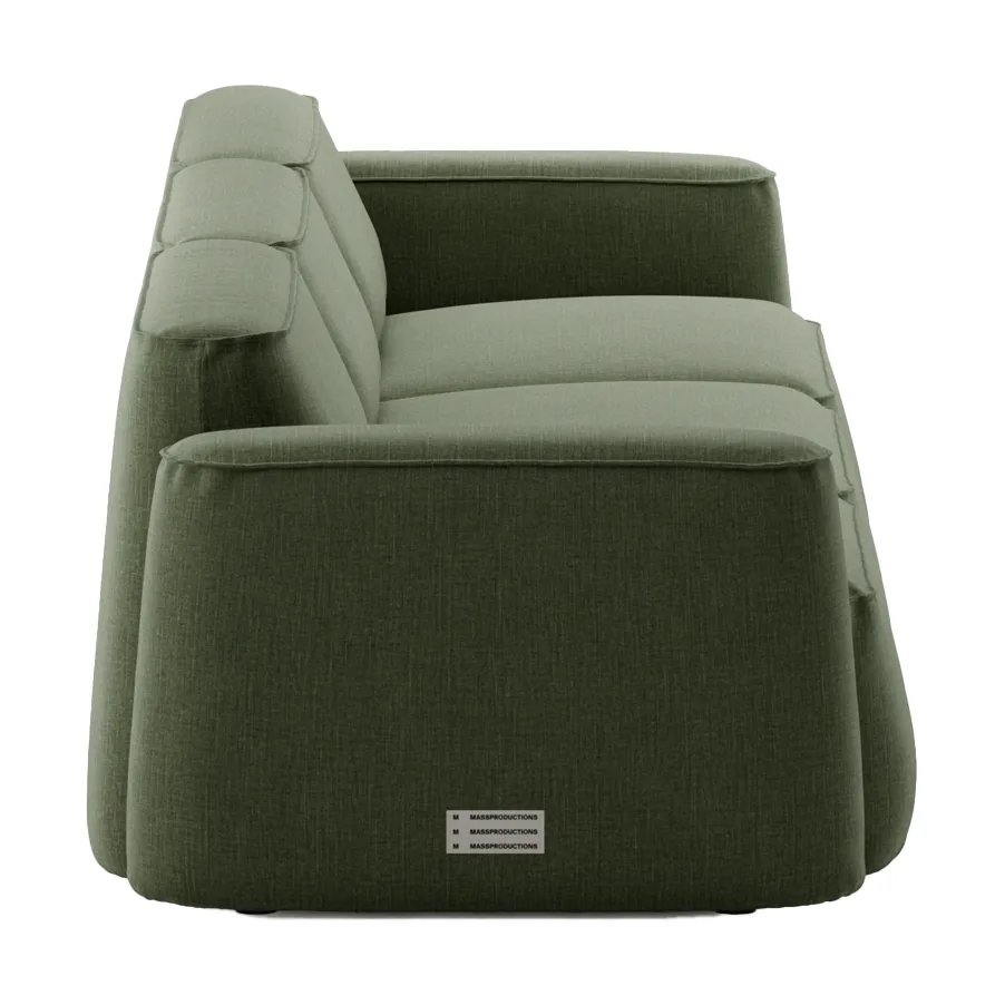 Patch 3-sits soffa, Linara 100 Tarragon Massproductions