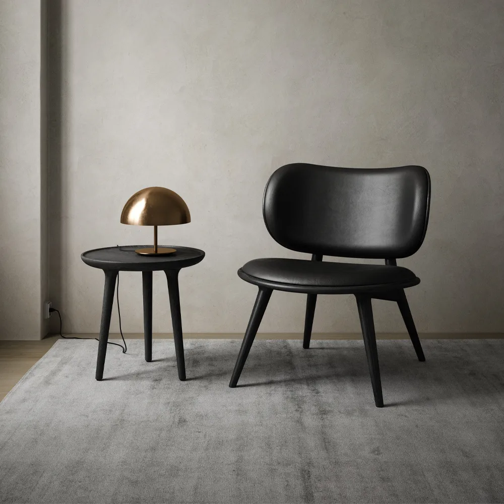 Dome bordslampa, black, liten Mater