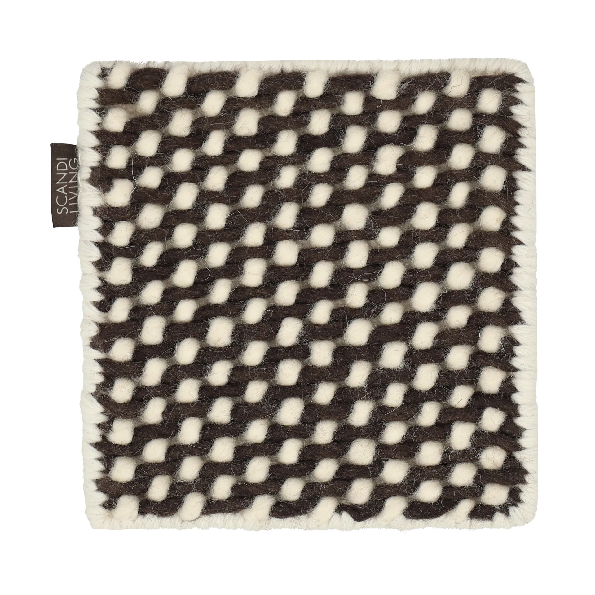 Mattprov Hill ullmatta, Vit-brun Material Samples