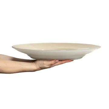 Basic serveringsfat Ø41 cm - Sand - Mateus