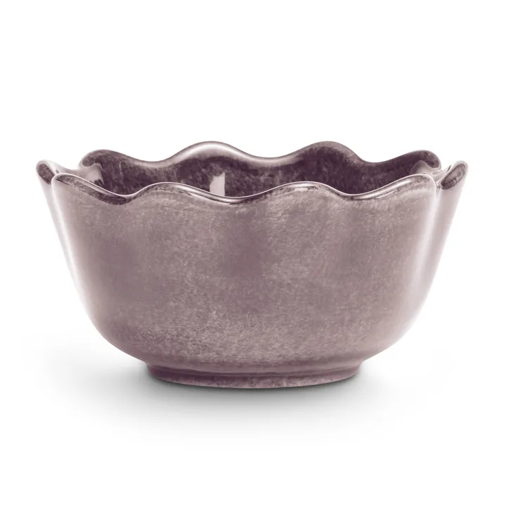 Oyster skål Ø13 cm - Plommon - Mateus