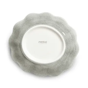 Oyster skål 16x18 cm - Grå - Mateus