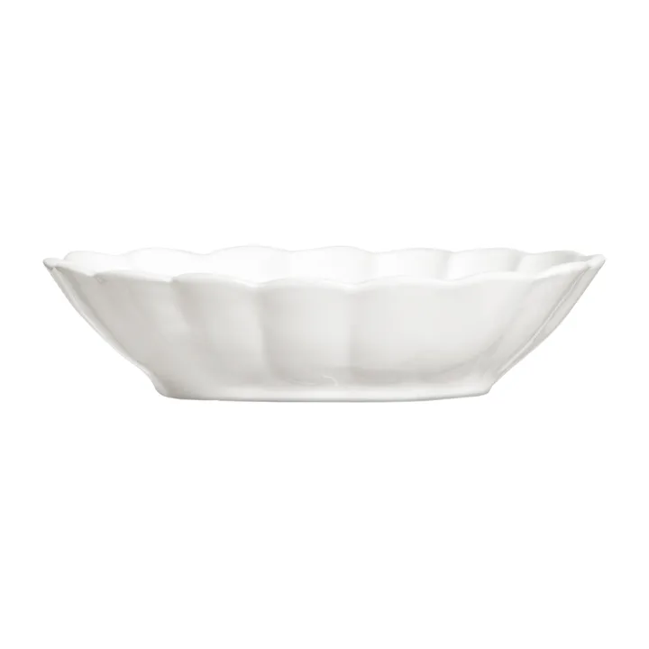 Oyster skål 18x23 cm - Vit - Mateus