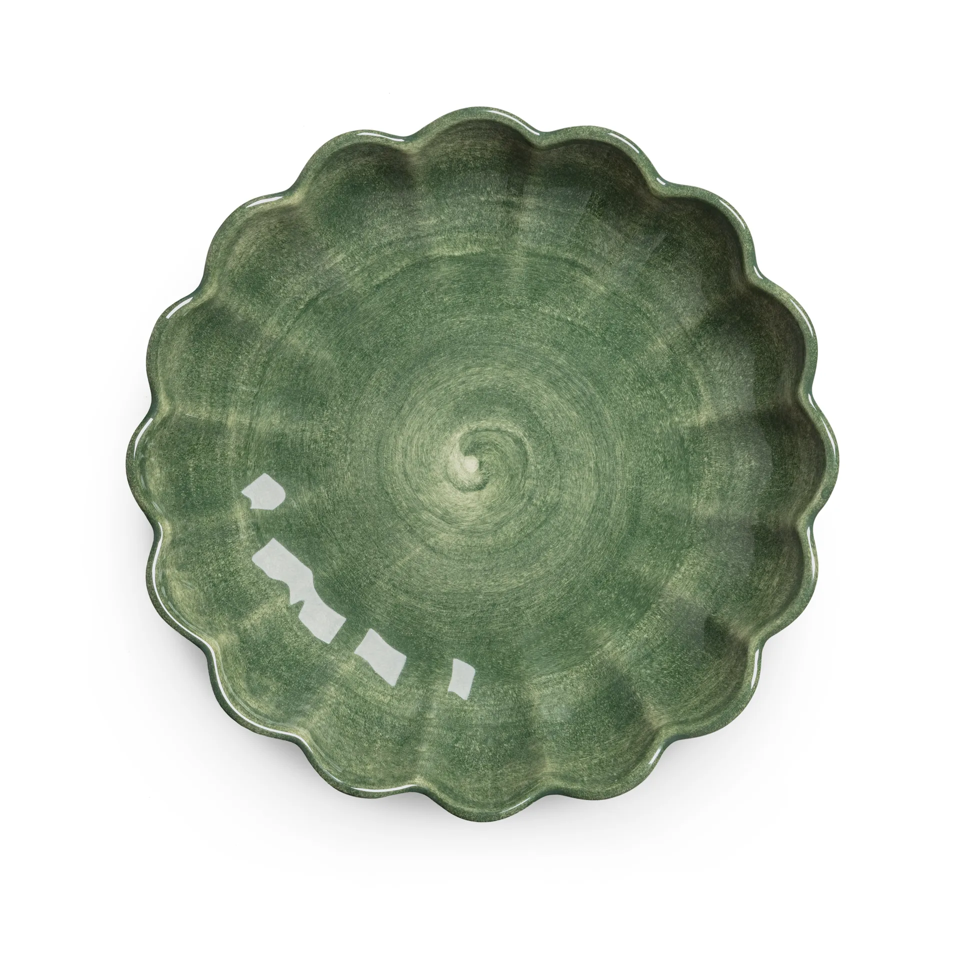 Oyster skål Ø24 cm, Forest green Mateus
