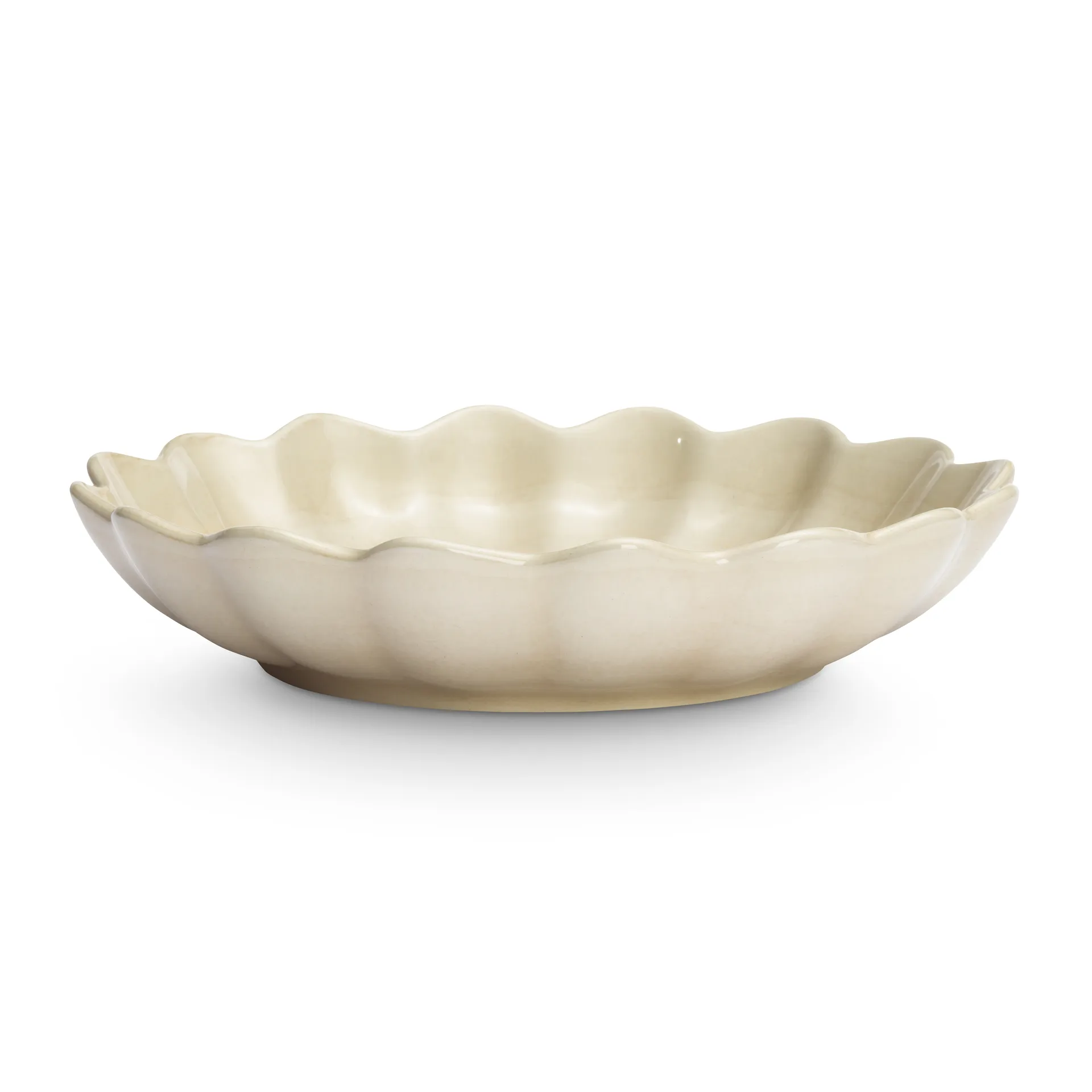 Oyster skål Ø24 cm, Sand Mateus