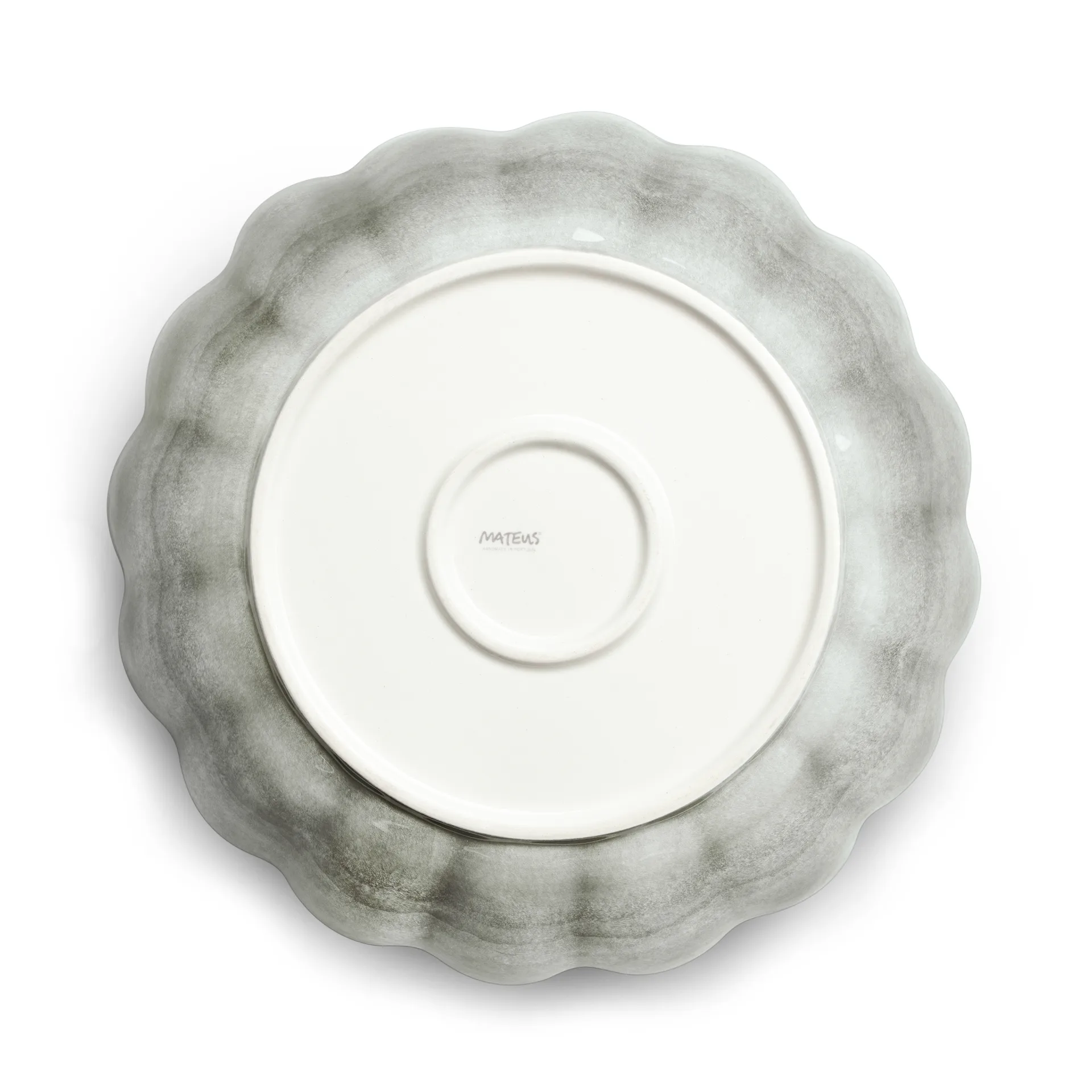 Oyster skål Ø31 cm, Grå Mateus