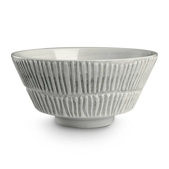 Stripes skål 16 cm - Grå - Mateus