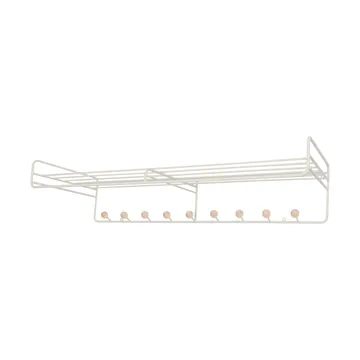 Bill Hat rack L hatthylla - Greige - Maze